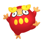 火红不倒翁